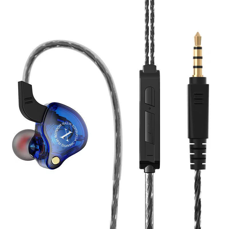X2 In-Ear Sports Ear Wrap HIFI Heavy Bass Wired Mobile Phone Music Headphones Super Clear Sound Quality Gaming Headphones